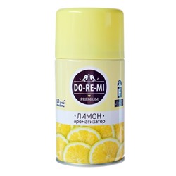 Сменный блок освежитель воздуха До-Ре-Ми Премиум "Лимон", 250 мл